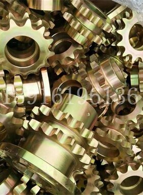 极速链轮齿轮3 4 5 6分06C08B10A12AE16A20A24A28A32A40A订做链轮