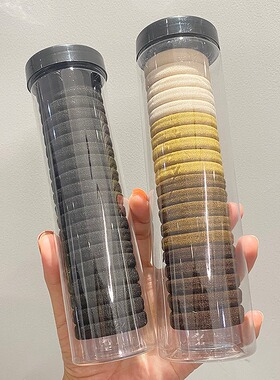 极速无痕发圈发圈扎头发皮筋韩国简约气质高弹力系耐X用皮套丸子