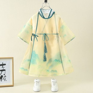 中国风男孩唐装 极速儿童古装 服装 长衫 高端男宝宝长 汉服男n童中式