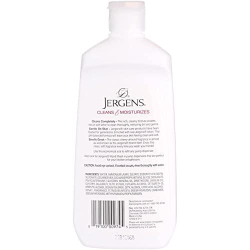 新品Jergens xtra Moisturizingz Hand Wash Refill  Classic Che