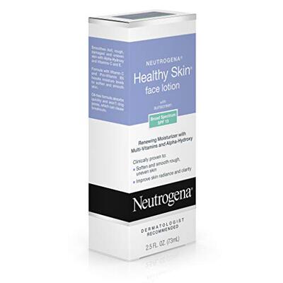 新品Neuctrogena Healthy Skin Face Moisturizer Lotion with SP