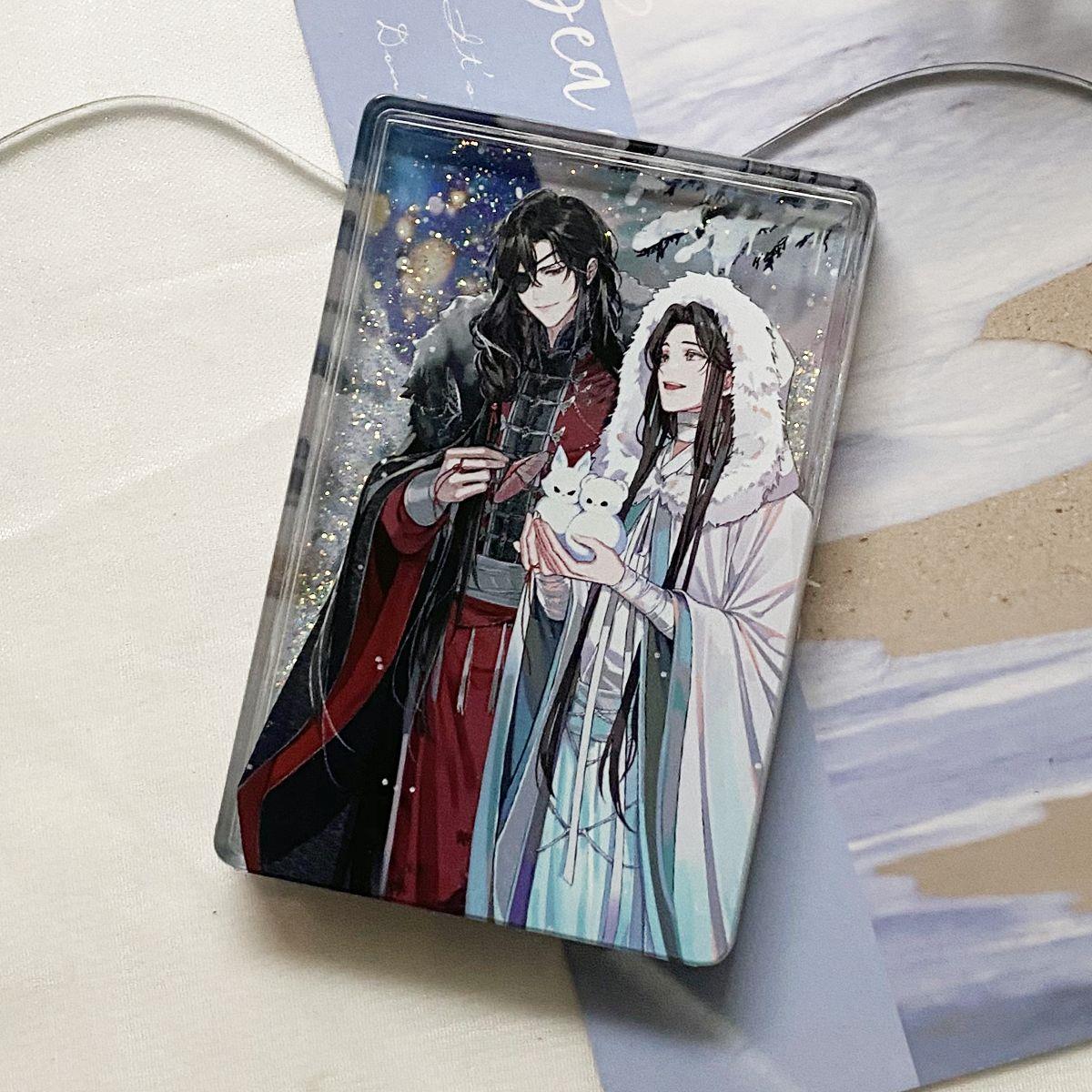 天官赐福周边谢怜花城雪景流沙麻将流麻立牌摆件周边同人谷子联动