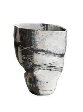 创意不规则干花树脂花器摆件花瓶侘寂风样板间售楼处软装饰品摆设