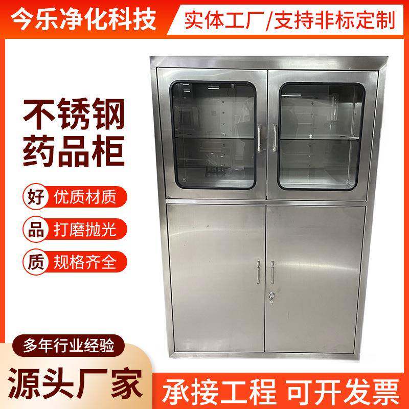 304不锈钢柜器械仪器柜无菌配药储物柜手术室药品柜嵌入式医用