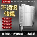 不锈钢储油罐大容量1吨酿酒罐水罐食品级304牛奶罐白钢储罐10吨