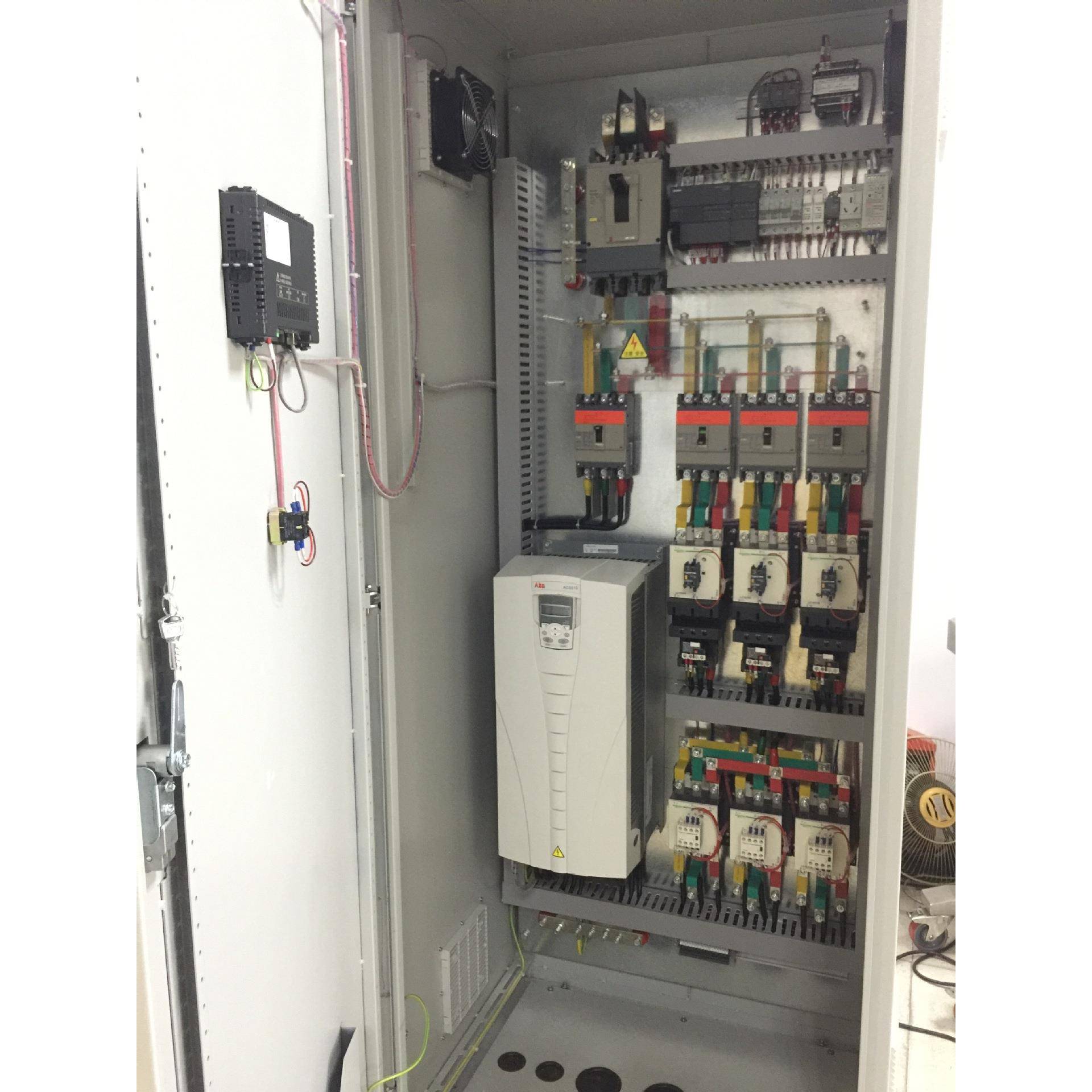 厂家配电柜变频柜触摸屏PLC水泵风机控制柜配电箱成套控制系统