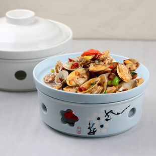 速发特色明炉酒菜专用餐厅创意热店盘陶瓷干锅加热炉餐具盘子商用