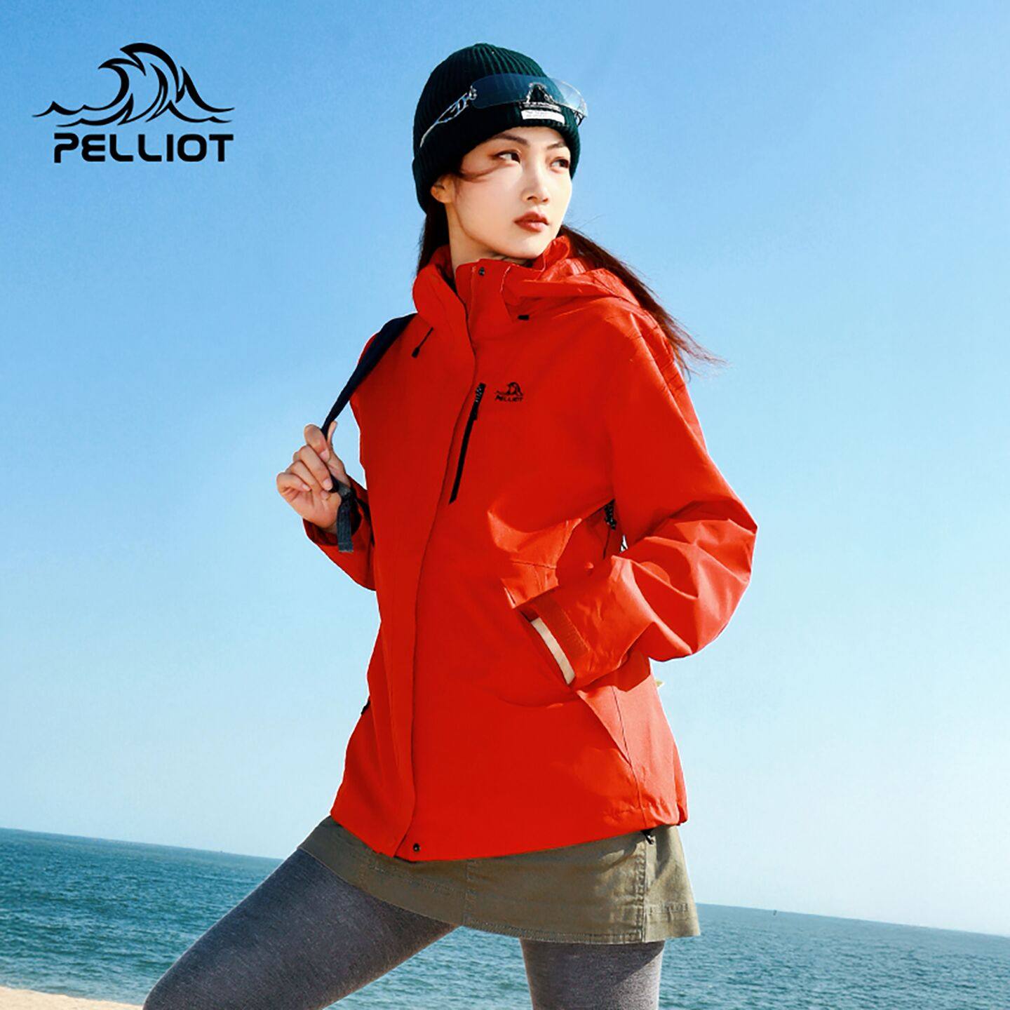 【山野熔岩红】伯希和户外冲锋衣女三合一徒步登山外套防风防水男,户外/登山/野营/旅行用品,冲锋衣,淘宝优惠券,粉丝福利购,淘宝优惠卷