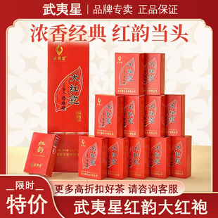 武夷星红韵大红袍特级正岩武夷上岩茶八三茶人茶叶官方旗舰店108g