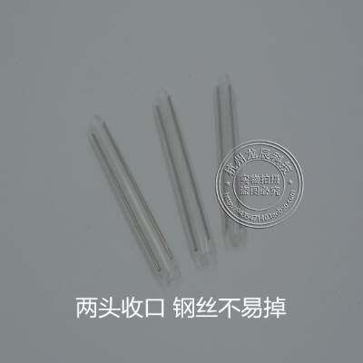 极速双钢针热熔管6cm皮线热缩管皮线F光纤热缩保护套管皮纤熔接管