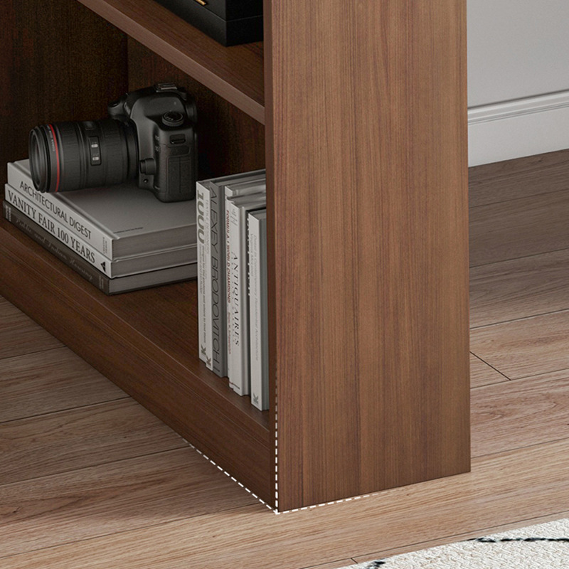 极速电脑桌台式家用书桌简易北欧带书G架组合办公一体简约学生书