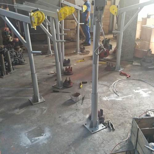 极速不锈钢手摇绞盘式提升架铸铁潜水污水泵安Q装导轨碳钢排污泵