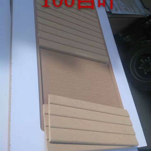新品吸塑用橱柜衣柜框线装饰w门套线顶线冒线造型高密度板假百叶