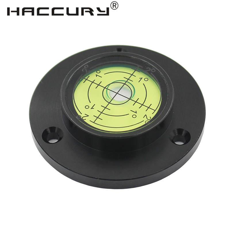 极速金属法兰带底座水平仪车辆调平水准泡高精Q度迷小型牛眼水平