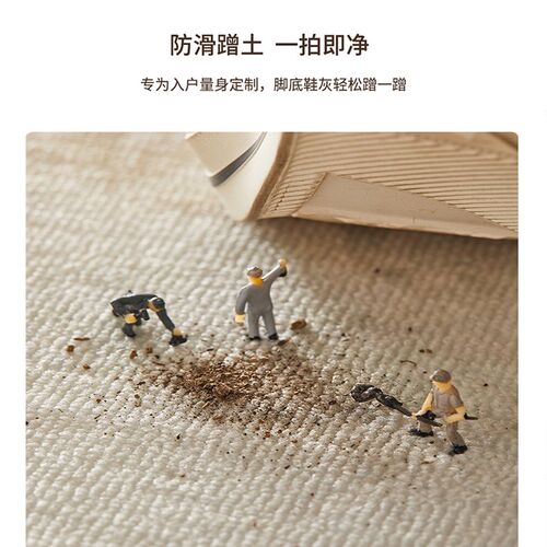 新品奶油风入f户门里面地垫大门口进门脚垫玄关换鞋垫家用耐脏地