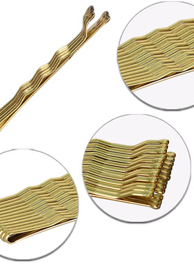 极速100/10PCS Women Gold Hair Clip Hairpin HairstTyle Stylin