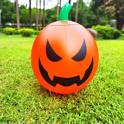 极速60cm Pumpkin Decor Itnflatable Outdoor Decorations Remot