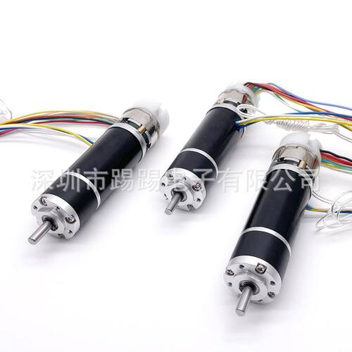 新品供应22mm无刷行星减速电机x PWM调速 正反转控制 24V煞车减速