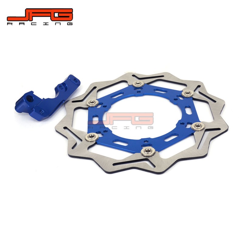 极速适用于YZ250YnZ125越野摩托车改装配件270MM铝合金前碟刹盘浮