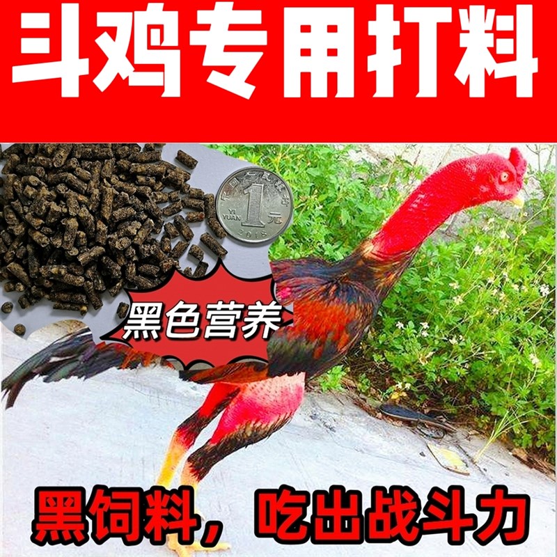 极速优质斗鸡打料提性营养爆发力训H练增加抗体料赛前饲料四斤
