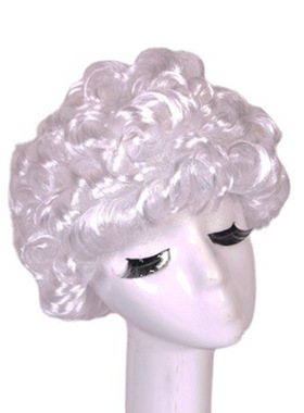 极速Halloween old lady wig anFd old lady headpiece