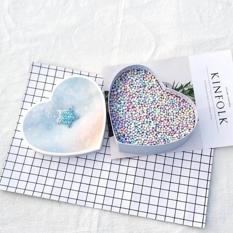 极速爱心礼物盒心形大号包装盒空盒送男友生日圣诞节W小礼品盒精