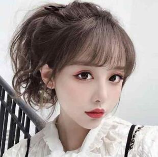 极速刘海儿假发假发3D空气刘海假发女网红L假刘海自然留海头顶补