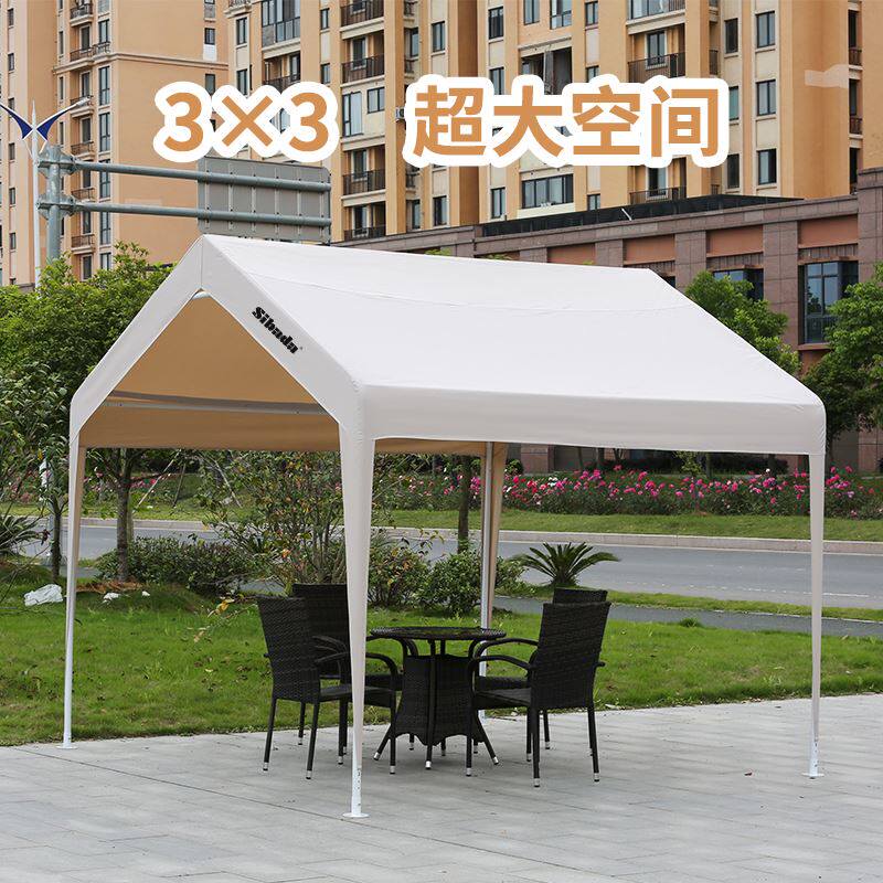 极速新款户外遮阳棚帐篷防雨棚加厚棚摆摊四O脚大伞隔离商用广告