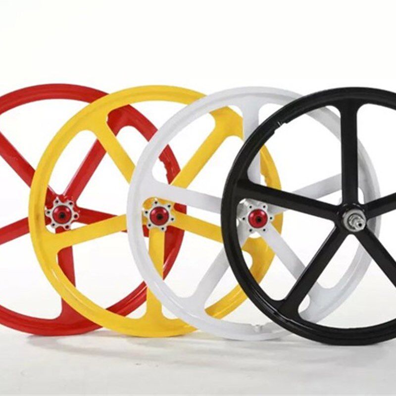 极速20寸五刀轮轮组登s山自行车轮毂碟煞培林车轮组镁合金一体轮