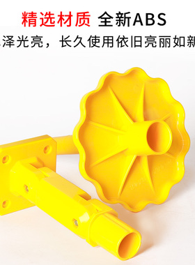 速发区市连卷袋支架黄色正装超撕袋架子散称手购物袋塑料架侧装挂