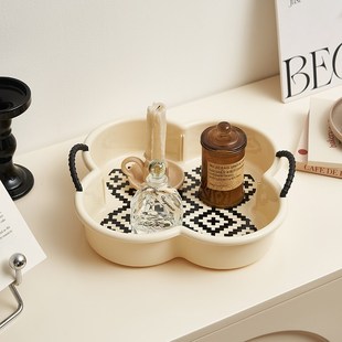 家用盘零食摆放盘干果盒 速发果盘客厅茶几水果盘盒202新款