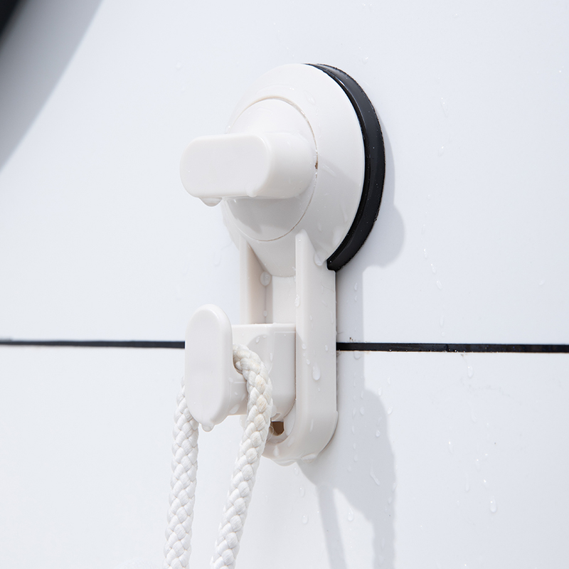 速发吸盘钩挂免打孔浴室强力粘巾卫生间厨房门后墙壁毛胶粘钩