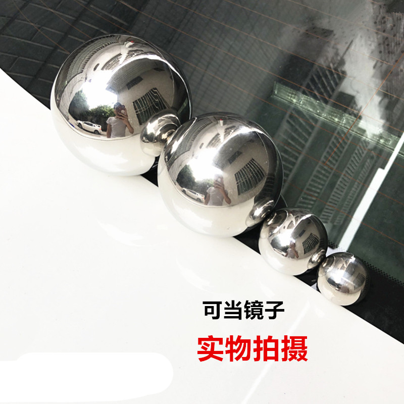 热销304/201精品圆球不锈y钢 加厚无缝空心钢珠球 全焊镜面圆球装