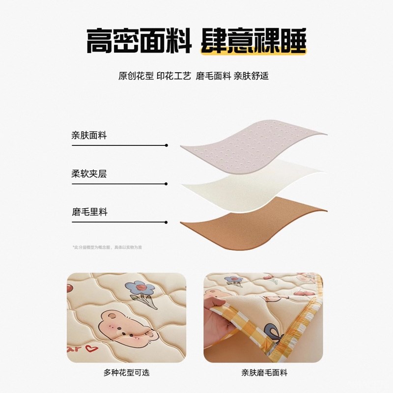 现货速发学生宿舍床垫儿童床褥垫宝宝护垫租房地铺睡垫海绵垫单人