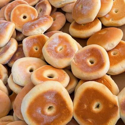 东北杠头饼面包圈老式杠子头