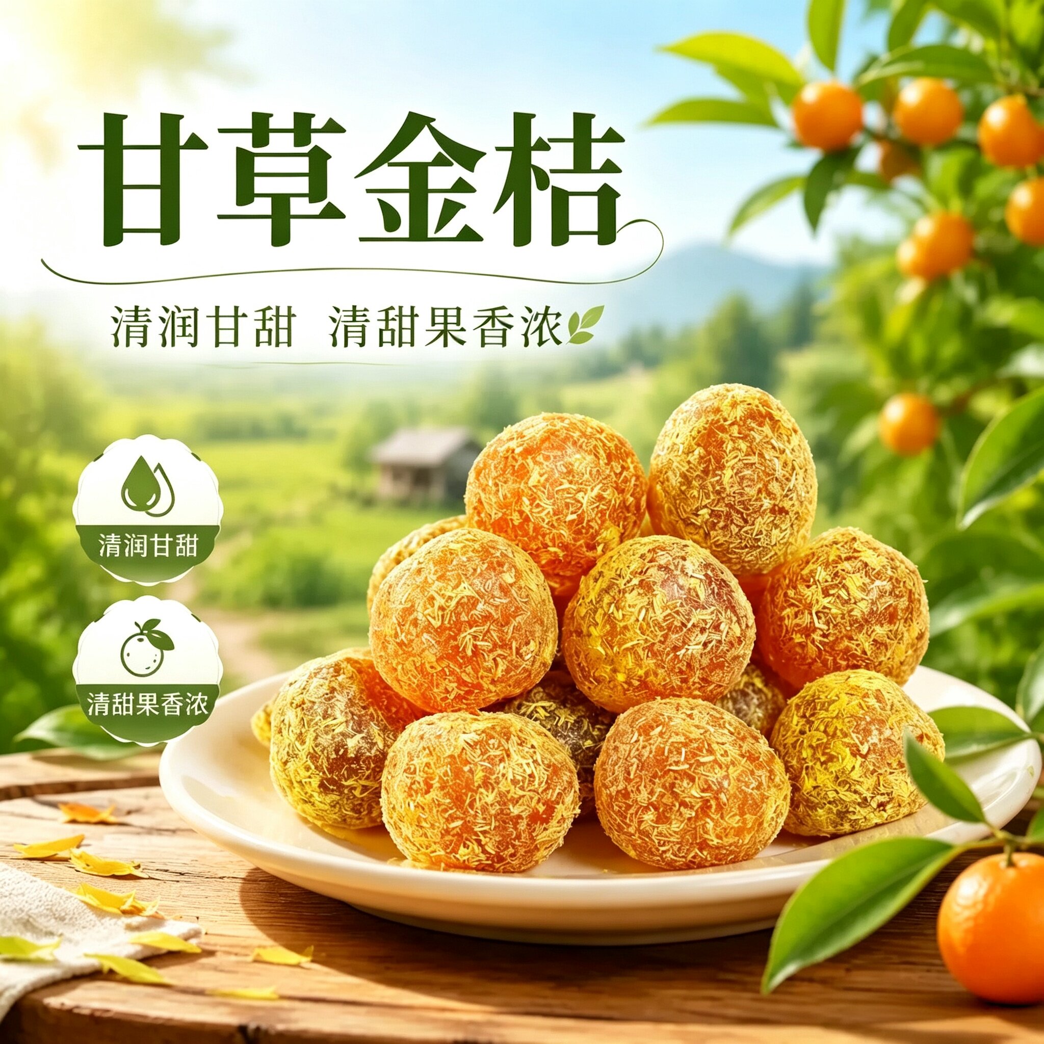 甘草金桔干正宗蜜饯水果干果脯清润清凉金橘子干零食休闲小吃食品