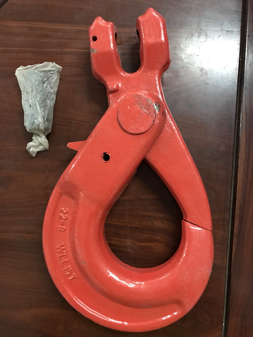 欧式羊角钩索具G80羊角安全钩起重链条吊索具专用吊钩挂钩货钩子