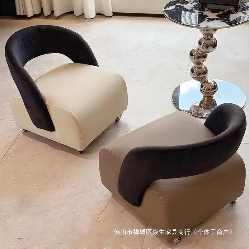 轻奢ins风靠背单人换鞋凳