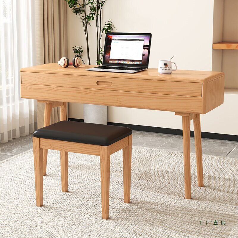 实木全翻盖电钢琴收纳桌