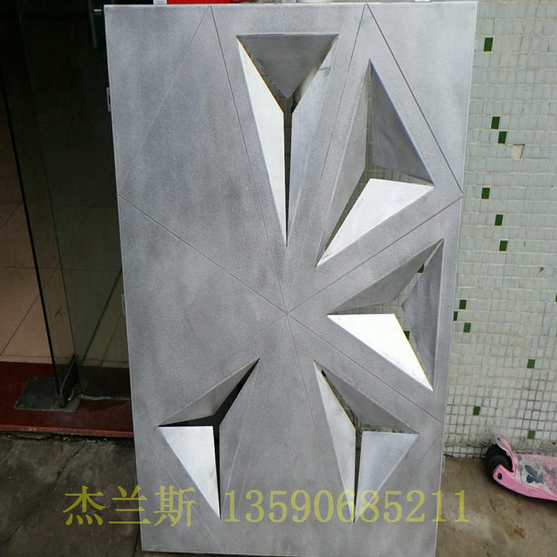 烤漆铝单板制造厂家 批发铝合金防盗窗