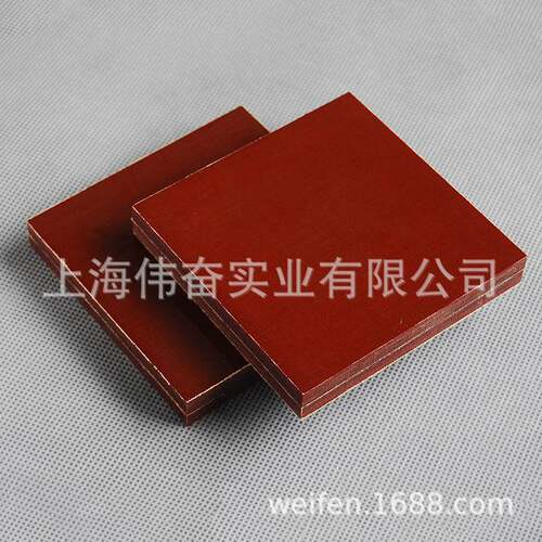 热销板加工 橘红色耐高r温电木板C加工切割雕刻绝缘电木板定制
