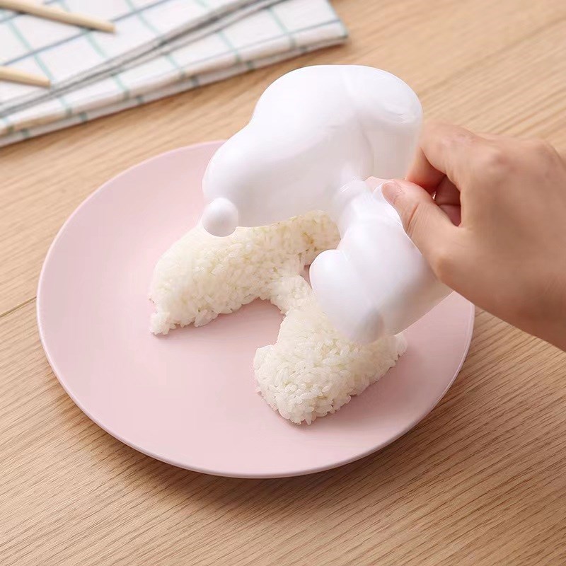 SNOOPY儿童饭团模具 卡通宝宝寿司米饭磨具儿童PDIY盖浇饭便当工