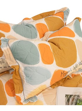 极速inas全棉学生枕头套女100加厚大号枕芯内胆套网红48x74 一对