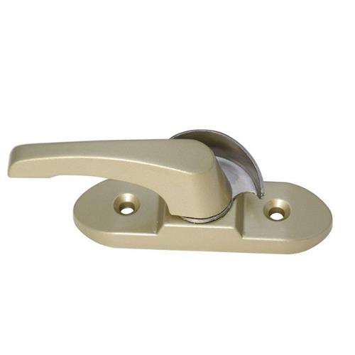 极速新品2只装Y09n锌合金月牙锁豪华型移门锁扣落地门扣锁推拉窗