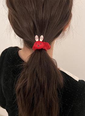 极速科美红色本命年发圈女兔年小兔子发圈20N23新款喜庆不伤发气