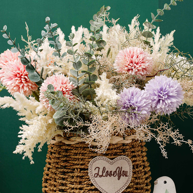 速发Artificial Dandelion Flowers Centerpieces for Tables Hom