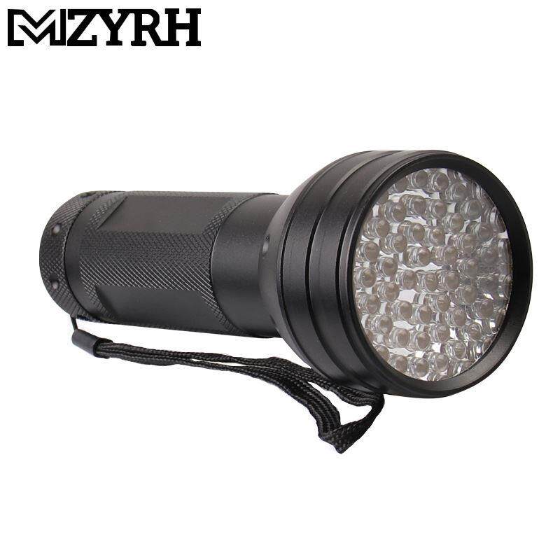 厂家直销51灯led uv 紫光手电筒 抓蝎子 验琥珀 验钞验防伪标