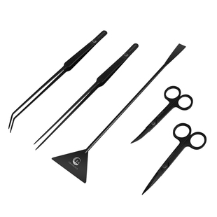 新品老渔匠水草剪刀超长款镊子夹子草缸工具O套装不锈钢鱼缸造景