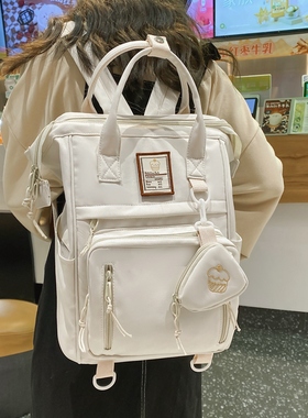 极速JULYINO Double Zipper vMultifunction Women Backpack Scho