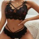 Multicolor Set Split Lace Erot 极速Sexy TemptUation Lingerie